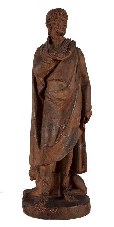 Self portrait, for the decoration of his tomb in the cemetery of Loyasse, Lyon by Joseph Chinard